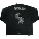 CHROME HEARTS クロム・ハーツ MESH STADIUM FOOTBALL LS JERSEY BLACK メッシュジャージ 黒 Size 【M】 【新古品・未使用品】 20823698