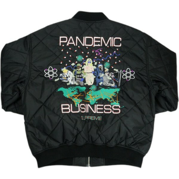 乐天商城 - SUPREME シュプリーム 24AW AOI Quilted Work Jacket Black ジャケット 黒 Size 【M】 【中古品-良い】 20836979