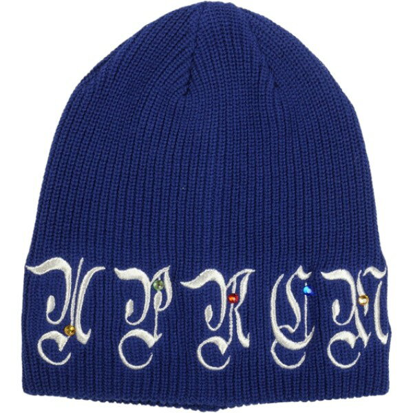 乐天商城 - SUPREME シュプリーム 25FW AOI Gems Beanie Dark Royal ビーニー 紺 Size 【フリー】 【新古品・未使用品】 30007178
