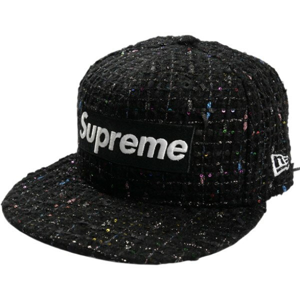 乐天商城 - SUPREME シュプリーム 25FW Boucle Box Logo New Era Black ニューエラキャップ 黒 Size 【7　3/8(M)】 【新古品・未使用品】 30007180