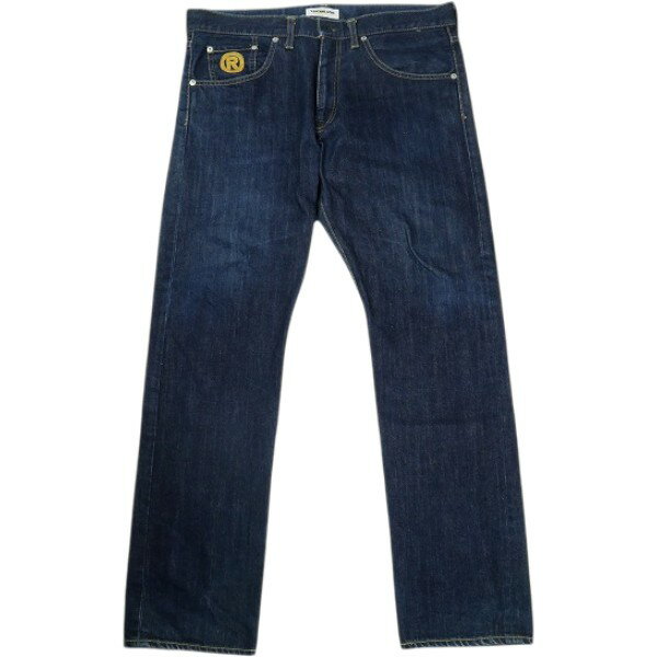 樂天商城 - A BATHING APE ア ベイシング エイプ APE HEAD CROWN DENIM PANTS デニムパンツ インディゴ Size 【XL】 【中古品-良い】 30008941