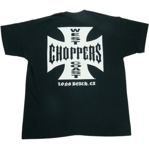 乐天商城 - VINTAGE ヴィンテージ West Coast Choppers ウェストコーストチョッパーズ Iron Cross Tee Tシャツ 黒 Size 【XL】 【中古品-良い】 30009678
