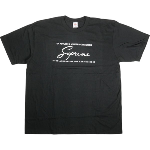乐天商城 - SUPREME シュプリーム ×Martine Rose 24AW Tee Black Tシャツ 黒 Size 【M】 【新古品・未使用品】 30009909