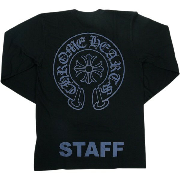 乐天商城 - CHROME HEARTS クロム・ハーツ STAFF LIMITED HORSESHOE L/S T-SHIRT BLACK スタッフ限定ロンT 黒 Size 【M】 【新古品・未使用品】 30009941