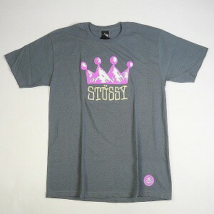 STUSSY ステューシー ×NIKE Crown Tee Grey 