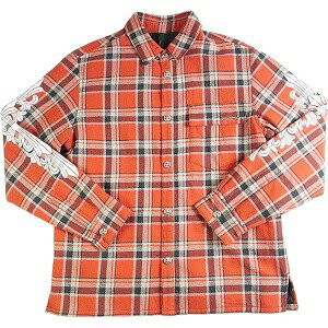 CHROME HEARTS クロム・ハーツ WORK’N SHIRT JNKYRS PLD RED シャツジャケット 赤 Size 【M】 【新古品・未使用品】 20789293