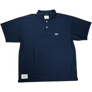 WTAPS ダブルタップス 25SS ACADEMY 02 SS POLY Navy 半袖ポロシャツ 紺 Size 【XL】 【新古品・未使用..