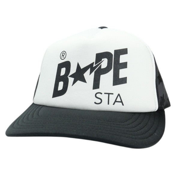 樂天商城 - A BATHING APE ア ベイシング エイプ 26SS BAPE STA MESH CAP BLACK メッシュキャップ 黒 Size 【フリー】 【新古品・未使用品】 20838784