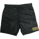 CHROME HEARTS クロム・ハーツ SHORT M SURF BRITCHES BLACK ワッペン付きスイムショーツ 黒 Size 【W36】 【中古品-良い】 20819237