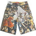 SUPREME シュプリーム ×Ernie Barnes 25SS Baggy Denim Short Dance ショーツ マルチ Size 【W30】 【新古品・未使用品】 20819335(4)