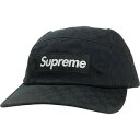 SUPREME シュプリーム Cherckerd Camp Cap キャンプキャップ 黒 Size 【フリー】 【中古品-非常に良い】 20819347