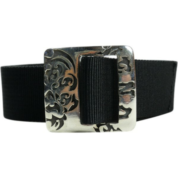 Clothing Accessories (Caps, Ties, Belts) - TENDERLOIN テンダーロイン BELT BS STERLING SILVER ベルト 黒 Size 【フリー】 【中古品-非常に良い】 20839411