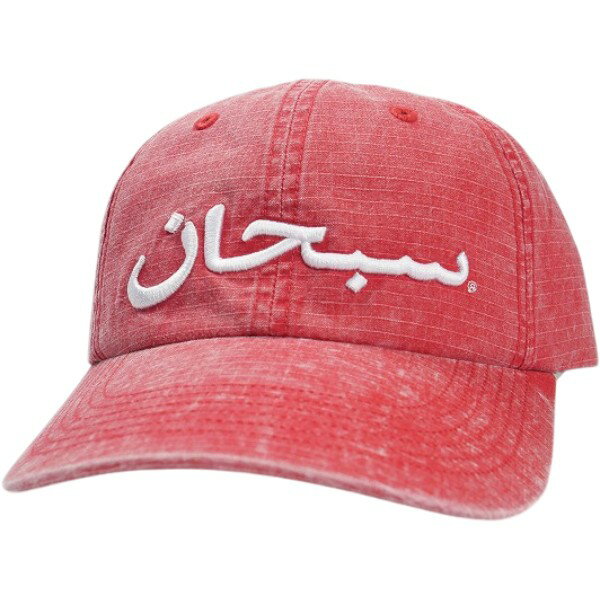 乐天商城 - SUPREME シュプリーム 26SS Arabic Logo Ripstop 6-Panel Red キャップ 赤 Size 【フリー】 【新古品・未使用品】 30008484
