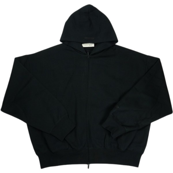 樂天商城 - Fear of God フィアーオブゴッド Essentials SS26 Classic Zip-Up Hoodie Vintage Black ジップパーカー 黒 Size 【L】 【新古品・未使用品】 30007815
