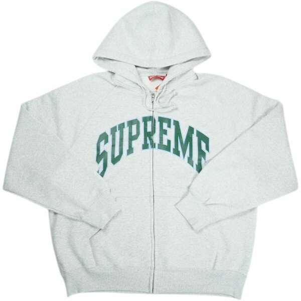 乐天商城 - SUPREME シュプリーム 26SS Cracked Raglan Zip Up Hooded Sweatshirt Ash Gray ジップパーカー 灰 Size 【M】 【新古品・未使用品】 30008368