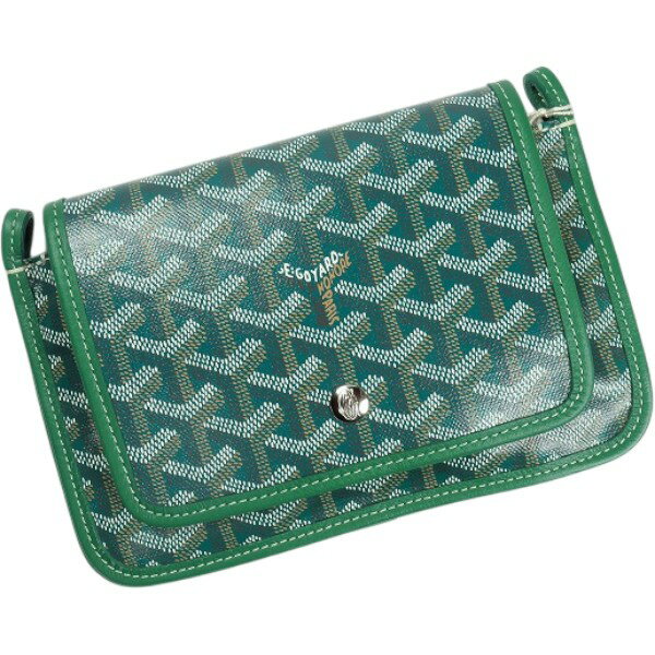 GOYARD ゴヤール PORTEFEUILLE POCHETTE PLU GREEN プリュメ ポーチウォレット 緑 Size   30008773