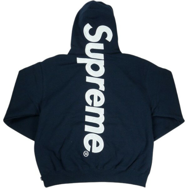 乐天商城 - SUPREME シュプリーム 26SS Satin Applique Hooded Sweatshirt Navy パーカー 紺 Size 【L】 【新古品・未使用品】 30009051