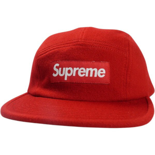 乐天商城 - SUPREME シュプリーム 25FW Wool Camp Cap Red キャンプキャップ 赤 Size 【フリー】 【新古品・未使用品】 30009258