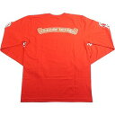 CHROME HEARTS クロム・ハーツ SCROLL LS T-SHIRT RED/WHITE ロンT 赤 Size 【M】 【中古品-ほぼ新品】 20806562(4)