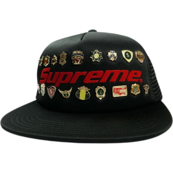 SUPREME シュプリーム 26SS Pins Mesh Back 5-Panel メッシュキャップ 黒 Size 【フリー】 【新古品・未使用品】 20839293