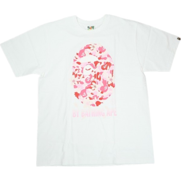 乐天商城 - A BATHING APE ア ベイシング エイプ 26SS ABC SAKURA CAMO BY BATHING APE TEE WHITE Tシャツ 白 Size 【XL】 【新古品・未使用品】 20840896