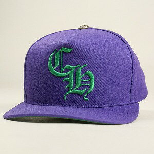 CHROME HEARTS ࡦϡ HAT 5 PNL CAP BSBL PURPLE/GREEN ١ܡ륭å  Siz...