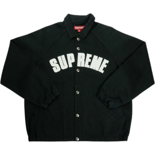 乐天商城 - SUPREME シュプリーム 25SS Arc Denim Coaches Jacket Black デニムコーチジャケット 黒 Size 【S】 【中古品-ほぼ新品】 20839259