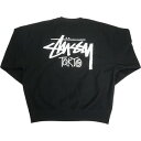 STUSSY ステューシー 25SS STOCK TOKYO CREW BLACK 東京限定クルーネックスウェット 黒 Size 【M】 【新古品・未使用品】 20815353(4)