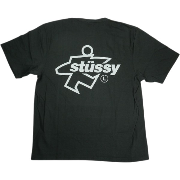 乐天商城 - STUSSY ステューシー 26SS SURF SIZE TEE PIGMENT DYED Faded Black Tシャツ 黒 Size 【L】 【新古品・未使用品】 20839488