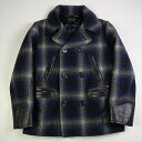 TENDERLOIN テンダーロイン 09AW T-PEA COAT T-RAILCOAT NAVY Pコート ジャケット 紺 Size 【S】 【中古品-良い...