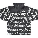 SUPREME シュプリーム ×THE NORTH FACE 15AW Nuptse Jacket Black ヌプシダウンジャケット 黒 Size 【M】 【...