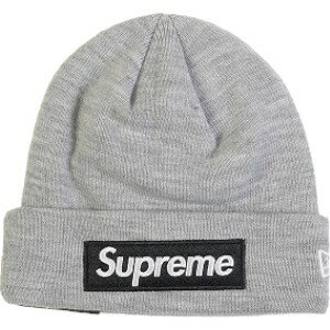 乐天商城 - SUPREME シュプリーム 22AW New Era Box Logo Beanie Heather Grey ボックスロゴビーニー 灰 Size 【フリー】 【新古品・未使用品】 20837802