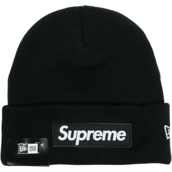 乐天商城 - SUPREME シュプリーム ×New Era 25FW Box Logo Beanie Black ボックスロゴビーニー 黒 Size 【フリー】 【新古品・未使用品】 20837806
