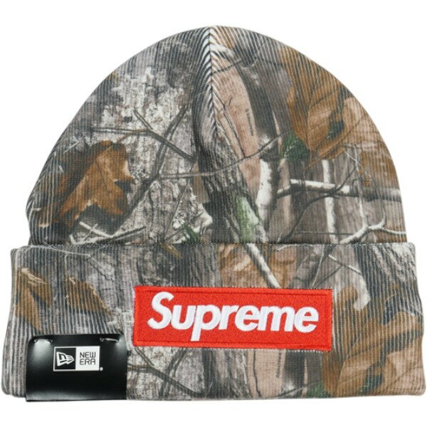 SUPREME シュプリーム ×New Era 25FW Box Logo Beanie Realtree AP Camo ボックスロゴビーニー 茶 Size 【フリー】 【新古品・未使用品】 20837810