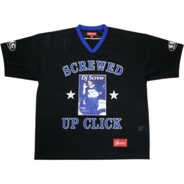 樂天商城 - SUPREME シュプリーム ×DJ Screw 26SS Football Jersey Black フットボールジャージ 黒 Size 【S】 【新古品・未使用品】 20840599