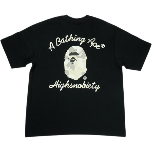 樂天商城 - A BATHING APE ア ベイシング エイプ ×HIGHSNOBIETY MULTI LOGO RELAXED FIT TEE BLACK 20周年記念 Tシャツ 黒 Size 【L】 【新古品・未使用品】 20840659