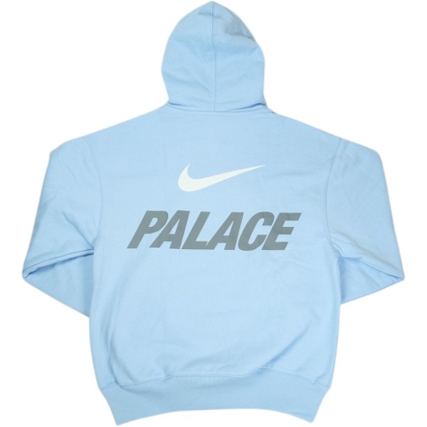 乐天商城 - Palace Skateboards パレススケートボード ×Nike 26SS Font Swoosh Hood Sky Blue パーカー 水色 Size 【S】 【新古品・未使用品】 20840703