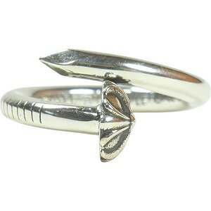 CHROME HEARTS クロム・ハーツ NAIL RING CRSBL SILVER ネイルリング 銀 Size 【20号】 【新古品・未使用品】 20820360 CHROME HEARTS クロム・ハーツ NAIL RING CRSBL SILVER ネイルリング 銀 Size 【20号】 【新古品・未使用品】 20820360