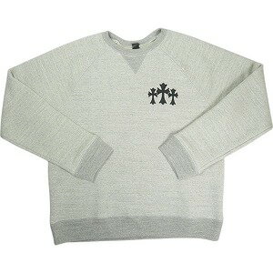 CHROME HEARTS ࡦϡ ULTRA HEAVY FLEECE 7-11 CREW NECK SWEAT GREY 롼...