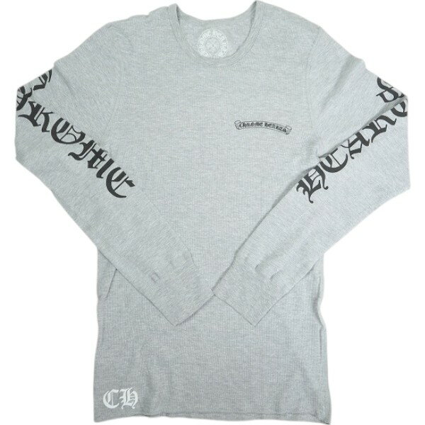 乐天商城 - CHROME HEARTS クロム・ハーツ SCROLL THERMAL L/S TEE GRAY サーマルロンT 灰 Size 【XL】 【新古品・未使用品】 20840848