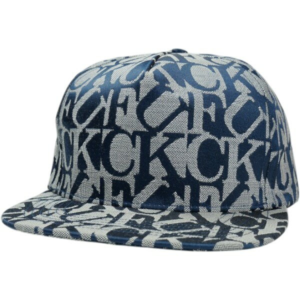 乐天商城 - SUPREME シュプリーム 17AW Fuck Jacquard 6Panel Cap Ingido キャップ インディゴ Size 【フリー】 【新古品・未使用品】 30005554