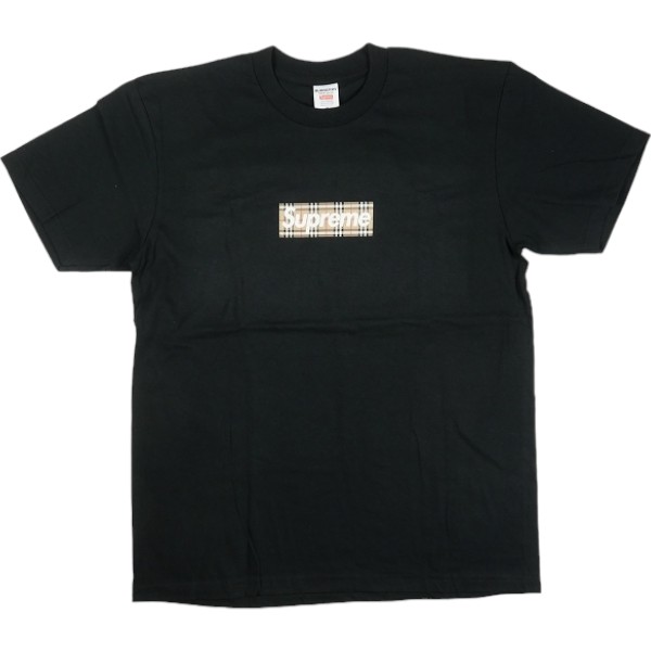 樂天商城 - SUPREME シュプリーム ×Burberry 22SS Box Logo Tee Black ボックスロゴTシャツ 黒 Size 【L】 【新古品・未使用品】 30007299
