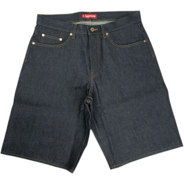 乐天商城 - SUPREME シュプリーム 26SS Baggy Selvedge Denim Short Ridid Indigo ショーツ インディゴ Size 【W34】 【新古品・未使用品】 30007838