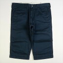 ア・ベイシング・エイプ A BATHING APE ア ベイシング エイプ URSUS 4 POCKET SHORTS CROPPED NAVY クロップパンツ 紺 Size 【M】 【新古品・未使用品】 20775643