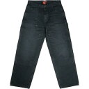 SUPREME シュプリーム 25SS Worn Double Knee Painter Pant Black ペインターパンツ 黒 Size 【W34】 【新古品・未使用品】 20821081(4)