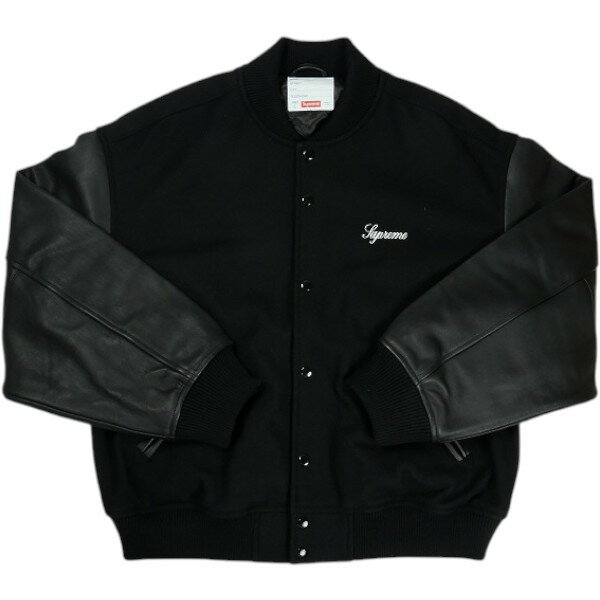 樂天商城 - SUPREME シュプリーム 26SS Cross Varsity Jacket Black ジャケット 黒 Size 【L】 【新古品・未使用品】 30005590