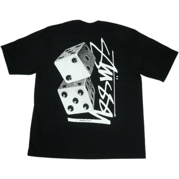 STUSSY ステューシー 26SS TALL DICE TEE BLACK Tシャツ 黒 Size 【L】 【新古品・未使用品】 30005605