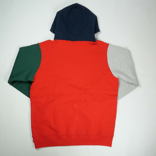 SUPREME シュプリーム 19SS S Logo Colorblocked Hooded Sweatshirt Red パーカー 赤 Size 【M】 【新古品・未使用品】 30005633