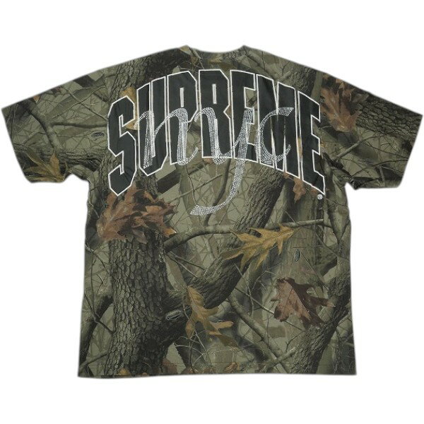 樂天商城 - SUPREME シュプリーム 26SS Rhinestone Script S/S Top Realtree Heardwoods Tシャツ 緑 Size 【L】 【新古品・未使用品】 30011037