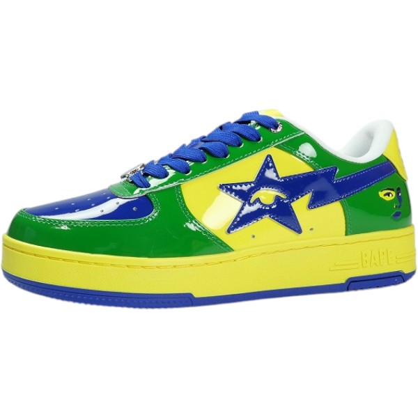 樂天商城 - A BATHING APE ア ベイシング エイプ ×KIDSUPER BAPE STA BRA 1M23-191-936-GREEN スニーカー 緑 Size 【27.5cm】 【新古品・未使用品】 30011050